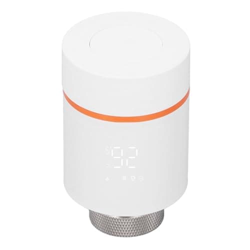 Thermostatic Radiator Valve for Tuya, 7 Days Programmable APP Control TRV Valve Automatic Controller, Smart Radiator Valve Intelligent Thermostat Valve Controller for Home Hotel