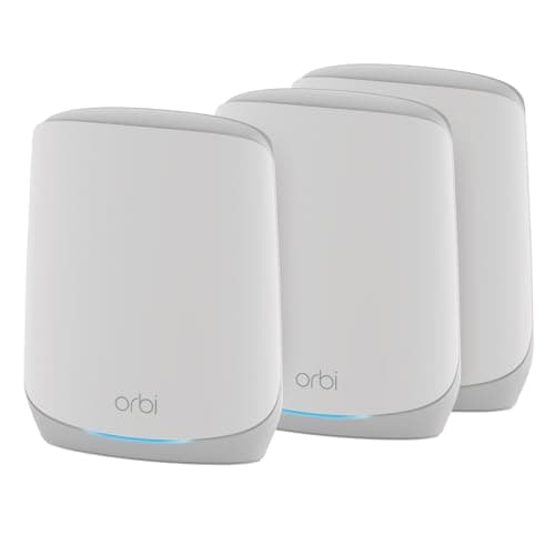 NETGEAR Orbi Whole Home Tri-Band WiFi 6 Mesh Network System (RBK753P)
