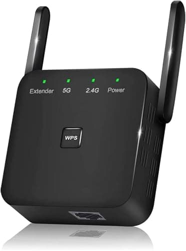 2026 Fastest WiFi Extender, WiFi Repeater, WiFi Booster, Covers Up to 10000 Sq.ft and 60 Devices, Internet Booster - with Ethernet Port, Quick Setup, Home Wireless Signal Booster