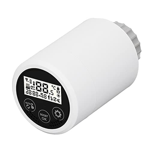 Thermostatic Radiator Valve, Smart Radiator Valve Controller, Intelligent Thermostat Valve Controller, Mobile App Control, for Home Heating Automation
