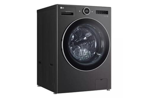 LG WKE100HWA WashTower Stacked Smart Laundry Center 4.5 Cu.Ft. Front Load Washer & 7.4 Cu.Ft. Electric Dryer in White
