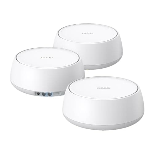 TP-Link Deco 7 BE25 Dual-Band BE5000 WiFi 7 Mesh Wi-Fi System (3-Pack)