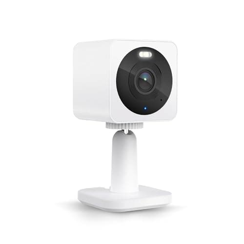 Wyze Cam OG Indoor/Outdoor 1080p Wi-Fi Smart Home Security Camera with Color Night Vision, Built-in Spotlight, Motion Detection, 2-Way Audio, Compatible with Alexa & Google, White, Free Expert Setup