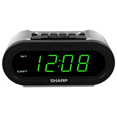 Sharp AccuSet Automatic Smart Alarm Clock