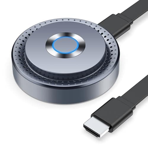 Wireless HDMI Display Dongle Adapter, Wireless Transmitter, Streaming Media Video/Audio/File HDMI Wireless Extender from Laptop, PC, Smartphone to HDTV Projector Monitor