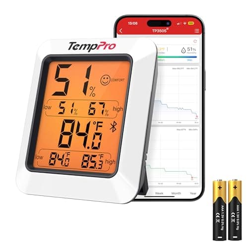 TempPro Hygrometer Thermometer for House