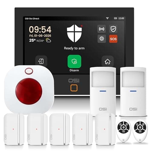 Ring Alarm 14-Piece Kit (newest model), Wireless smart home or business security system, expandable, easy setup, Mobile App Control, 24/7 Professional Monitoring, Alexa Compatible