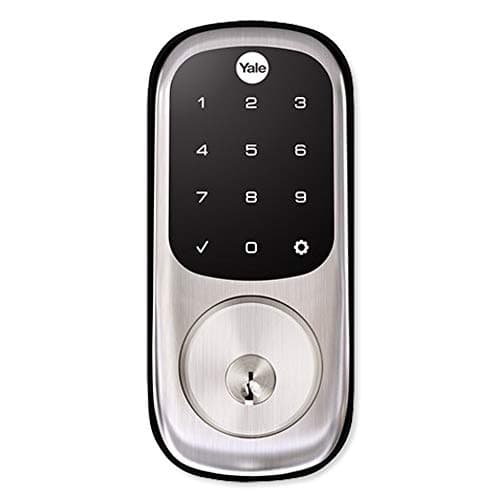 Yale Assure Lock with Zigbee - Smart Touchscreen Keypad Deadbolt - Works with Xfinity Home, Amazon Echo Show, Amazon Echo Plus and More - Satin Nickel