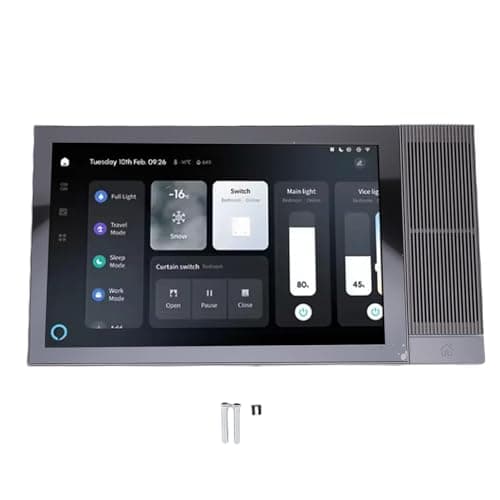 GOWENIC Smart Home Control Panel, 8 Inch Touch Screen with Voice Control and, for Tuya Smart Life App, Wall Mounted Central Controller