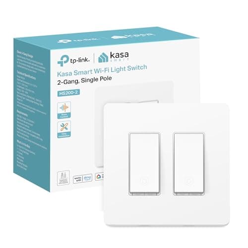 Kasa Smart Switch 2-Gang HS200-2