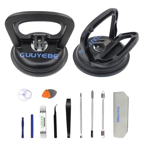 GuuYebe Television Replacement Parts Tools Kit with Heavy Duty Suction Cup and Trim Removal Tool for TV LCD LED Backlight Strip Screen Repair Tool